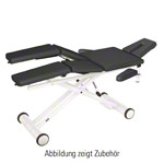 HWK Therapieliege Solid Lymph/Manu Hydraulik mit 3-tlg. Kopfteil, LxBxH 195x65x46-89 cm