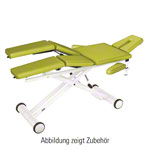 HWK Therapieliege Solid Lymph/Manu Hydraulik mit 3-tlg. Kopfteil, LxBxH 195x65x46-89 cm