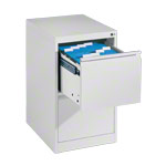 Hngeregistraturschrank mit 2 Schubladen, HxBxT 73,3x43,3x59 cm, einbahnig