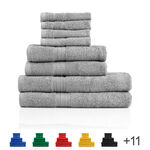 Handtuch Set 8-tlg., 4 Stück 30x30 cm, 2 Stück 140x70 cm und 2 Stück 100x50 cm