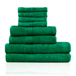 Handtuch Set 8-tlg., 4 Stck 30x30 cm, 2 Stck 140x70 cm und 2 Stck 100x50 cm