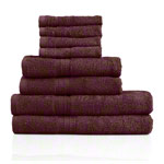 Handtuch Set 8-tlg., 4 Stck 30x30 cm, 2 Stck 140x70 cm und 2 Stck 100x50 cm
