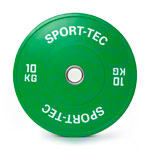 Hantelscheibe Olympia Bumper Plate, 50 mm, 10 kg,