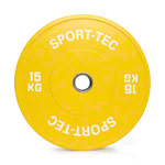 Hantelscheibe Olympia Bumper Plate, 50 mm, 15 kg,