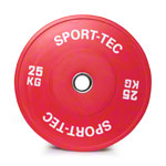 Hantelscheibe Olympia Bumper Plate, 50 mm, 25 kg