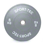 Hantelscheibe Olympia Bumper Plate, 50 mm, 5 kg,