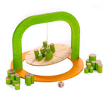 Hochstapler Geschicklichkeitsspiel aus Holz, fr 2-4 Spielende