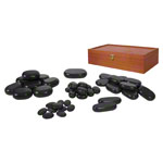 Hot Stone Steine-Set, 45-tlg.