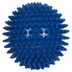 Igel-Ball,  10 cm, blau, mittel