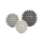 Igel-Ball hart, 3er Set: je 1x  6 cm,  7 cm,  8 cm