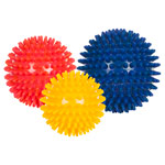 Igel-Ball mittel, 3er Set: je 1x  8 cm,  9 cm,  10 cm