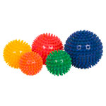 Igel-Ball mittel, 5er Set: je 1x  6 cm,  7 cm,  8 cm,  9 cm,  10 cm