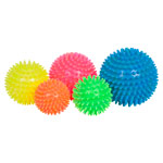 Igel-Ball soft, 5er Set: je 1x ø 6 cm, ø 7 cm, ø 8 cm, ø 9 cm, ø 10 cm