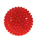 Igelball,  9 cm, rot