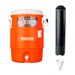 Igloo Getrnkebehlter-Set, 3-tlg., 5 Gallon Seat Top 18,9 l, inkl. Becherhalter und Becher