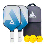 JOOLA Pickleball Set Tundra 7-tlg., 2xSchlger, 4xBlle + Tasche