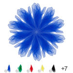 Jongliertuch, LxB 140x140 cm, 10 T�cher