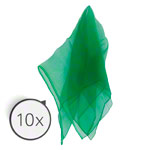 Jongliertuch, LxB 140x140 cm, 10 T�cher