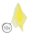 Jongliertuch, LxB 140x140 cm, 10 T�cher