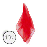 Jongliertuch, LxB 65x65 cm, 10 T�cher