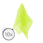 Jongliertuch, LxB 65x65 cm, 10 T�cher