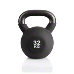 Kettlebell, 32 kg, schwarz