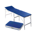 Koffermassagebank Alumed inkl. Kopfteil, LxBxH 184x55x70-79 cm