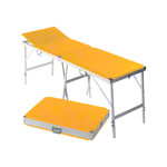 Koffermassagebank Alumed inkl. Kopfteil, LxBxH 184x55x70-79 cm