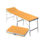 Koffermassagebank Alumed inkl. Kopfteil, LxBxH 184x55x70-79 cm
