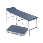 Koffermassagebank Alumed inkl. Kopfteil, LxBxH 184x55x70-79 cm
