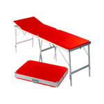 Koffermassagebank Alumed inkl. Kopfteil, LxBxH 189x60x70-79 cm