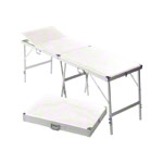 Koffermassagebank Alumed inkl. Kopfteil, LxBxH 189x60x70-79 cm