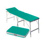 Koffermassagebank Alumed inkl. Kopfteil, LxBxH 189x60x70-79 cm