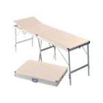 Koffermassagebank Alumed inkl. Kopfteil, LxBxH 189x60x70-79 cm