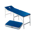 Koffermassagebank Alumed inkl. Kopfteil u. Nasenloch, LxBxH 184x55x70-79 cm