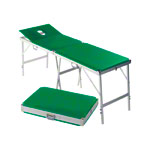 Koffermassagebank Alumed inkl. Kopfteil u. Nasenloch, LxBxH 184x55x70-79 cm