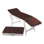 Koffermassagebank Egema inkl. Kopfteil, LxBxH 188x55x73-82 cm