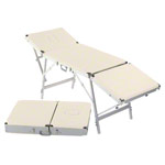 Koffermassagebank Egema inkl. Kopfteil, LxBxH 188x60x73 cm