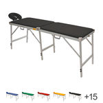 Koffermassagebank Karat inkl. Einsteck-Kopfteil, LxBxH 170/200x60x70-79 cm