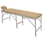 Koffermassagebank Karat inkl. Einsteck-Kopfteil, LxBxH 170/200x60x70-79 cm