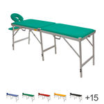 Koffermassagebank Karat inkl. Einsteck-Kopfteil und Armauflage, LxBxH 170/200x60x70-79 cm