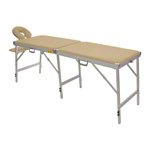 Koffermassagebank Karat inkl. Einsteck-Kopfteil und Armauflage, LxBxH 170/200x60x70-79 cm