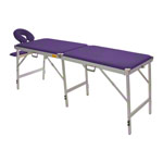 Koffermassagebank Karat inkl. Einsteck-Kopfteil und Armauflage, LxBxH 170/200x60x70-79 cm