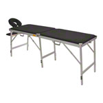 Koffermassagebank Karat inkl. Einsteck-Kopfteil und Armauflage, LxBxH 170/200x60x70-79 cm