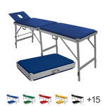 Koffermassagebank Karat inkl. Klapp-Kopfteil, LxBxH 170/205x60x70-79 cm