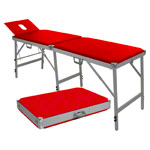 Koffermassagebank Karat inkl. Klapp-Kopfteil, LxBxH 170/205x60x70-79 cm