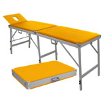 Koffermassagebank Karat inkl. Klapp-Kopfteil, LxBxH 170/205x60x70-79 cm