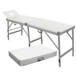 Koffermassagebank Karat inkl. Klapp-Kopfteil, LxBxH 170/205x60x70-79 cm