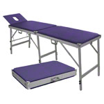 Koffermassagebank Karat inkl. Klapp-Kopfteil, LxBxH 170/205x60x70-79 cm