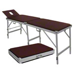 Koffermassagebank Karat inkl. Klapp-Kopfteil, LxBxH 170/205x60x70-79 cm